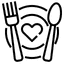 Ikona — Obiad